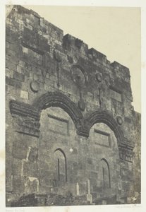 Jerusalén, Puerta de Oro (Bab-El-Daharieh); Palestina de Maxime Du Camp