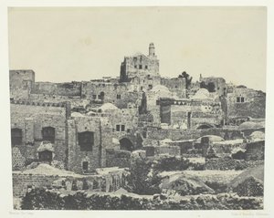 Jerusalén, Barrio Occidental, Palestina de Maxime Du Camp