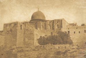 Koubbé-Nébi-Monça - Cúpula de Moisés en Jerusalén de Maxime Du Camp