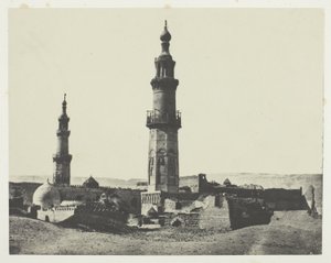 Mezquita de Aly-Bey, Girgeh, Alto Egipto, lámina 15 del álbum "Egypte, Nubie, Palestine et Syrie" (1852)