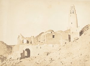 Mezquita de Belal, al sur de Philae, orilla derecha de Maxime Du Camp