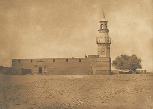 Mezquita de Haou Diospolis parva, 1849-50 de Maxime Du Camp