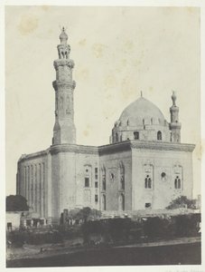 Mezquita del Sultán Haçan, El Cairo, 1849-51, impreso en 1852 de Maxime Du Camp