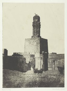 Mezquita del Califa Haakem Biamrillah, El Cairo, 1849-51, impreso en 1852 de Maxime Du Camp