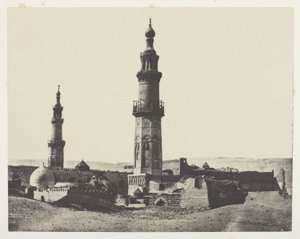 Mezquita de Aly-Bey, Girgeh, Alto Egipto, lámina 15 del álbum "Egypte, Nubie, Palestine et Syrie" (1852) de Maxime Du Camp