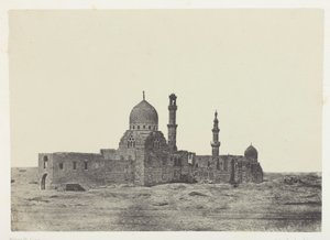 Mezquita y tumba de los ayubíes, El Cairo de Maxime Du Camp
