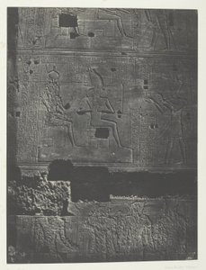 Muro Occidental, Gran Templo de Isis en Philoe; Nubia, lámina 78 del álbum "Egypte, Nubie, Palestine et Syrie" (1852) de Maxime Du Camp