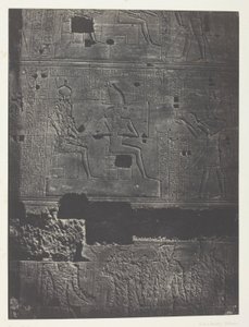 Muro Occidental, Gran Templo de Isis en Philoe; Nubia, lámina 78 del álbum "Egypte, Nubie, Palestine et Syrie" (1852)