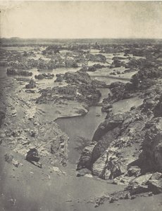Nubie. Vista aérea de la Segunda Catarata, 1850