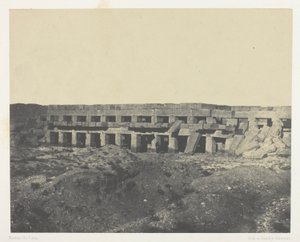 Palacio de Karnak, Apartamentos Privados del Palacio, Paseo de Tôthmès III; Tebas