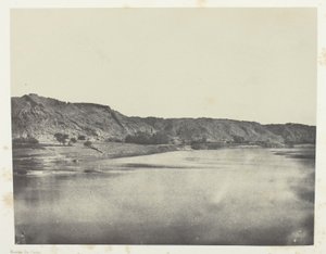Rive Orientale du Nil (Village de Bab), Vue Prise au Sud Philoe; Nubie de Maxime Du Camp