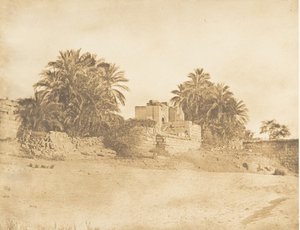 Ruinas de un Arco de Triunfo Romano, en Philae de Maxime Du Camp