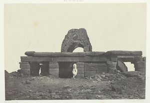 Templo de Amada, Nubia de Maxime Du Camp