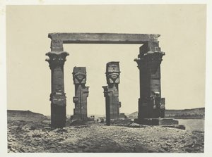 Templo de Kardassy, Nubia de Maxime Du Camp