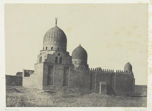 Tumba de los sultanes mamelucos, El Cairo, 1849-51, impreso 1852 de Maxime Du Camp