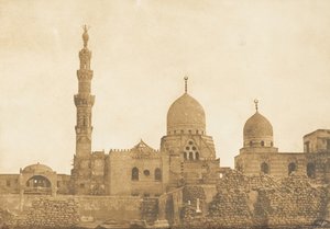 Tumba del Sultán Kait-Bay, en El Cairo, diciembre de 1849-enero de 1850 de Maxime Du Camp