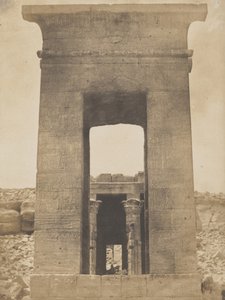 Vista de Egipto, 1849-51 de Maxime Du Camp