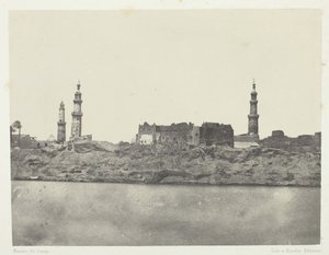 Vista general, Girgeh, Alto Egipto de Maxime Du Camp