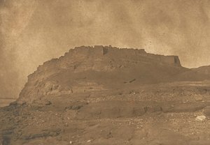 Vista de la Fortaleza de Ibrym, 31 de marzo de 1850 de Maxime Du Camp