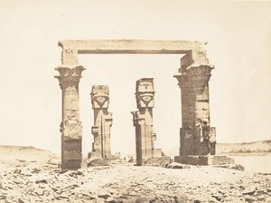 Vista del Templo de Kardassy, 9 de abril de 1850