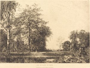 En los alrededores de París de Maxime Lalanne