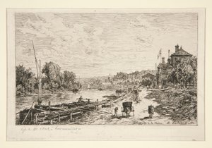 Bords de la Seine (Shores of the Seine) de Maxime Lalanne