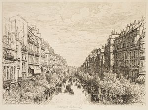 Boulevard Montmartre, París