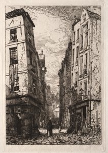 Rue des Marmousets de Maxime Lalanne
