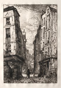 Rue des Marmousets de Maxime Lalanne