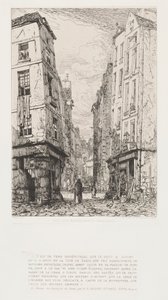 Rue des Marmousets, Viejo París de Maxime Lalanne