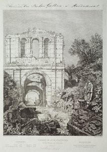 Ruinas del Palacio Gallien en Burdeos de Maxime Lalanne