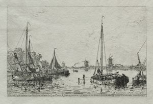 Boceto de la naturaleza de Maxime Lalanne
