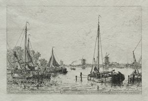 Boceto de la naturaleza, 1877 de Maxime Lalanne