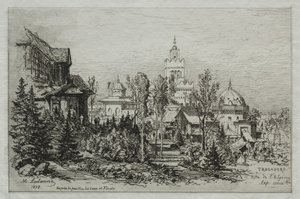 El Palacio Argelino en el Trocadero de Maxime Lalanne