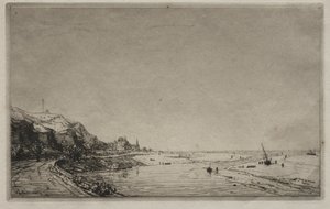 Vista desde Port du Dives (Calvados) de Maxime Lalanne