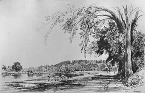 Vista de Richmond desde el Támesis, 1871