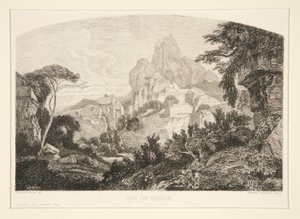 Vue de Gr?ce (Vista de Grecia) de Maxime Lalanne