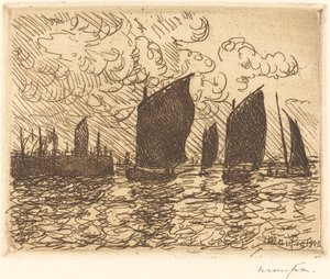 Regreso de los barcos de Maxime Maufra