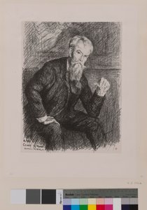 A Henri Edmond Cross: [Retrato de Henri-Edmond Cross] de Maximilien Luce