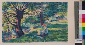 Alrededores de Vernon de Maximilien Luce