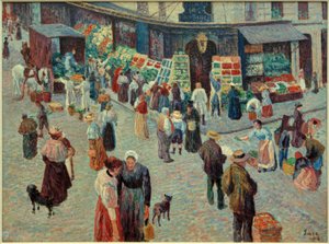 Tienda de comestibles, Rue des Abbesses