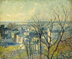 Desde los tejados, 1890-95 de Maximilien Luce
