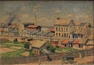 La rue Damrémont en Montmartre