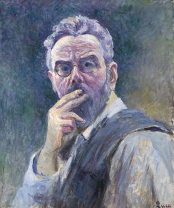 Autorretrato con cigarrillo, c. 1905
