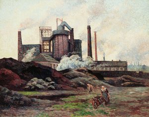 La fábrica, 1898 de Maximilien Luce