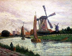 El molino de viento de Maximilien Luce