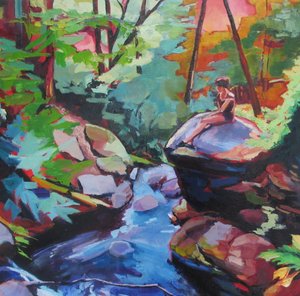 Arroyo del bosque contemplativo