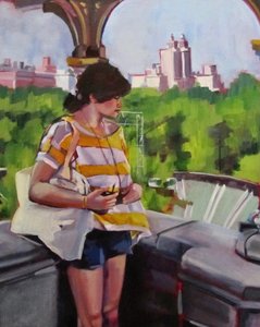 Parque urbano «La mujer reflexiva»