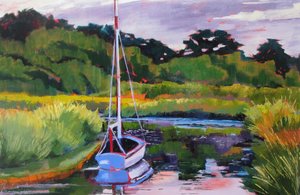 El velero «Tranquil Marsh» de Maxine Shore