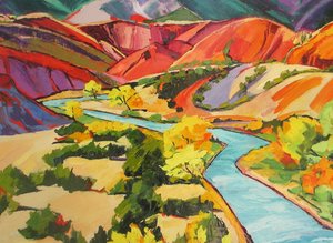 El vibrante valle del río
